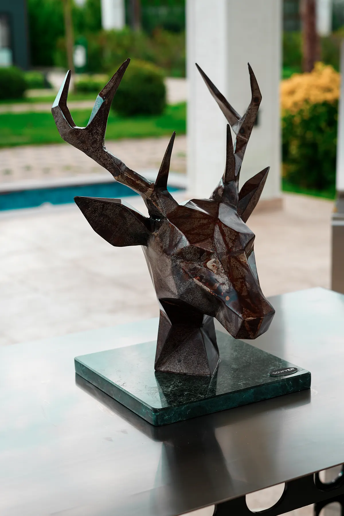 Ürün 2 - Geyik Heykel kopya2 Wildform Metal Geyik Heykeli - Görsel 1