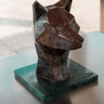 Wildform Metal Kurt Heykeli